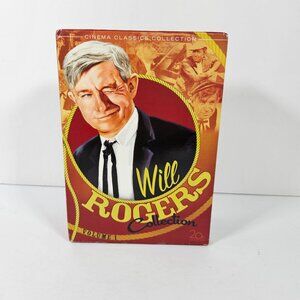Will Rogers Collection Volume 1 DVD Set or‎ 4 Cinema Classics Life Begins at 40